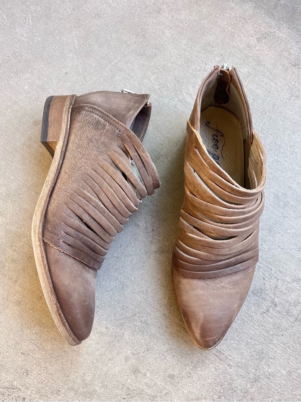 Free People booties 40 size 10